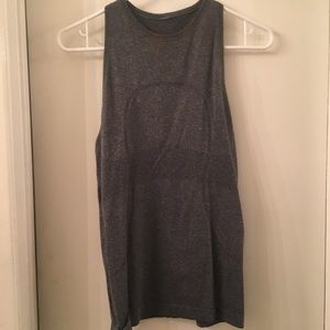 Grey lululemon shirt